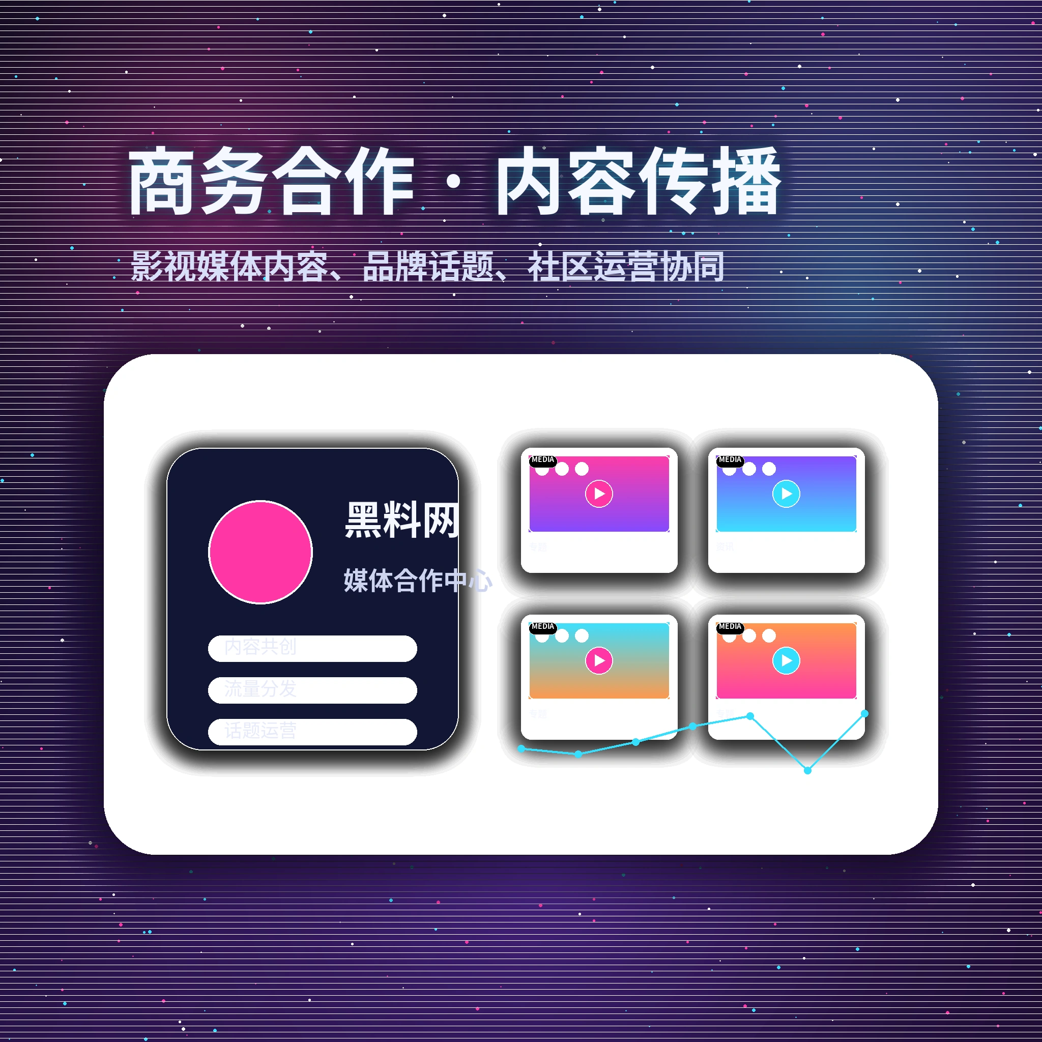 联系我们视觉展示